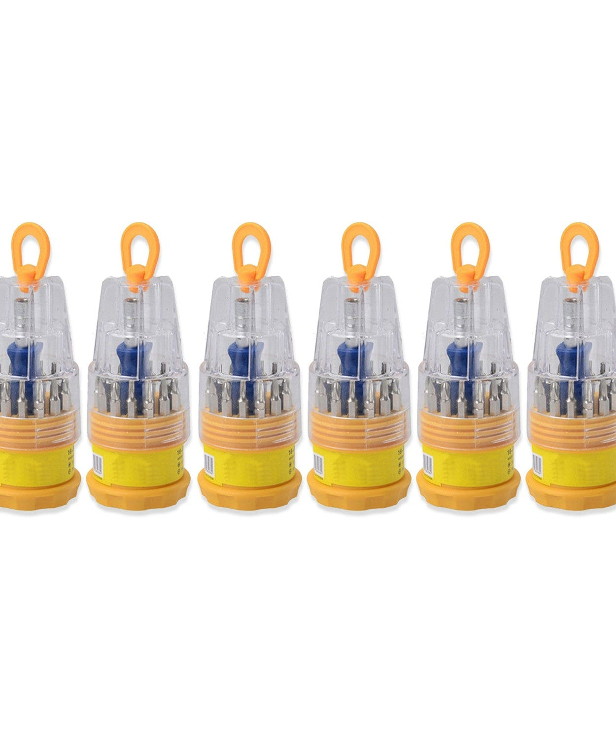 16-in-1 magnetic screwdriver set with various bits