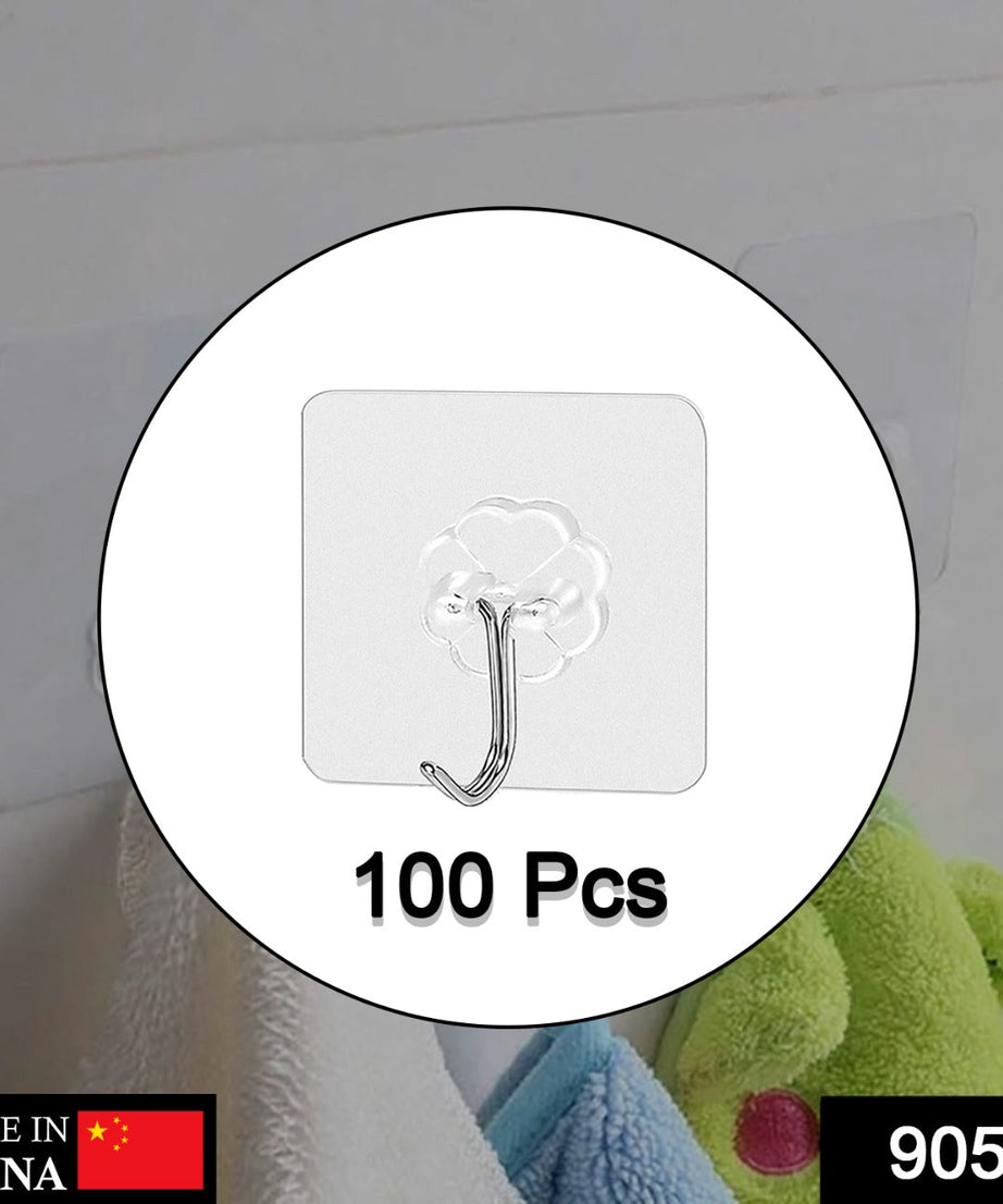 Adhesive wall hooks, stainless steel, multipurpose use