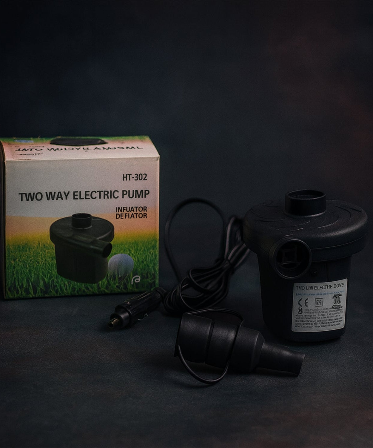 Multi-Purpose Electric Air Pump for Sofa & Pool (Quick Inflate/Deflate)