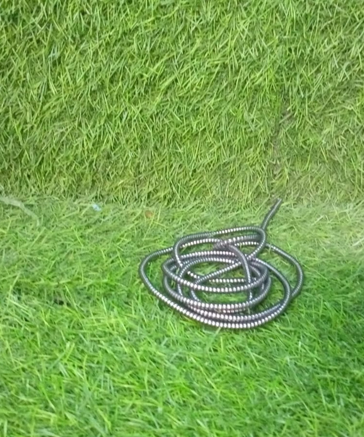 Metallic Cable Protector for Cords & Headphones (Spiral Wrap)