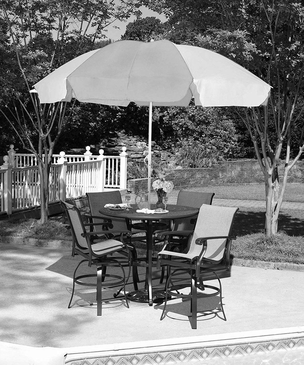 Sun Protection Water Proof Fabric Polyester Garden Umbrella for Beach, Lawn