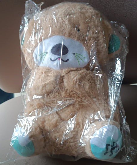 Soft Plush Musical Teddy Bear Toy with LED Light  (1 Pc)