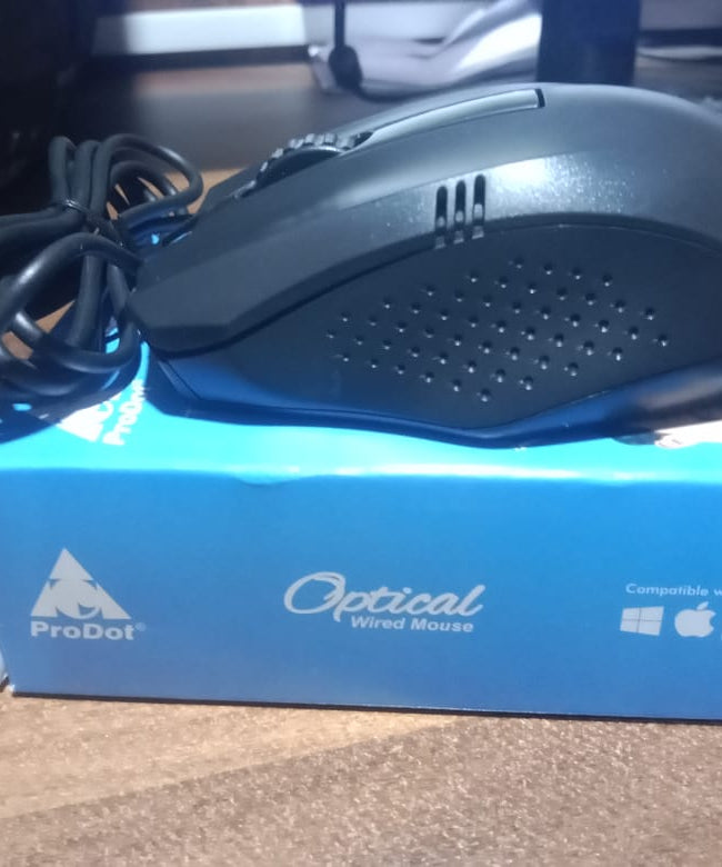 Computer / Laptop Wired Optical Mouse (1 Pc)