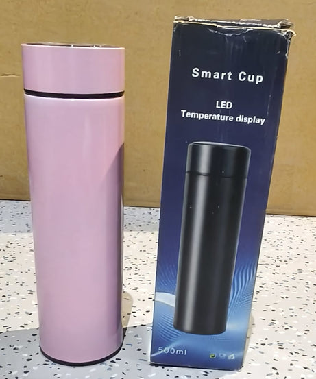 Pink Vacuum Insulated Water Bottle (1 Pc / 500ML)