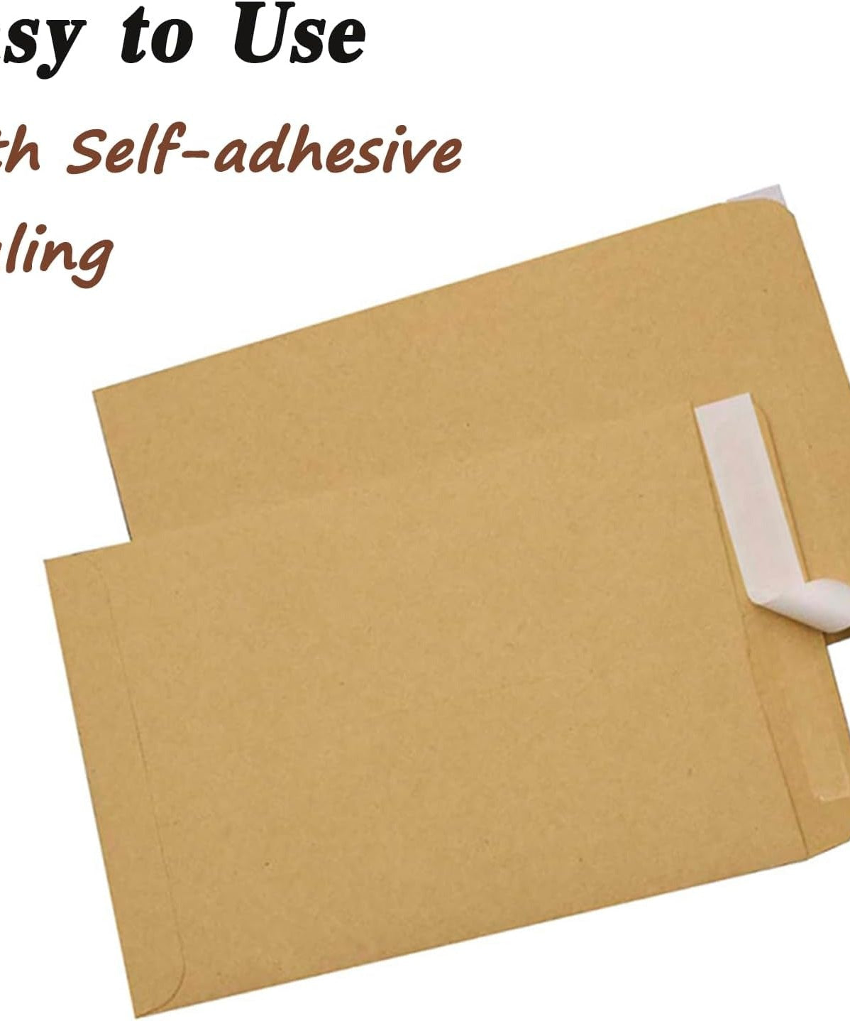 Brown Kraft Envelope for Invitations & Office Use (Mix Size / 1 Pc)