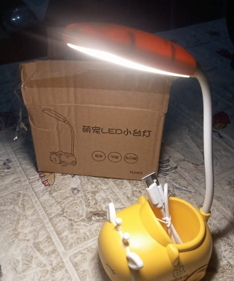 360° Adjustable Foldable LED Desk & Reading Lamp – USB Rechargeable (1 Pc)