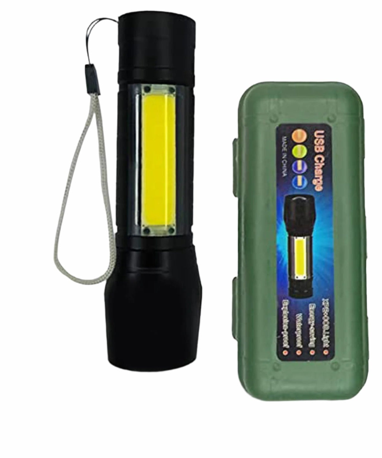 Long range LED torch