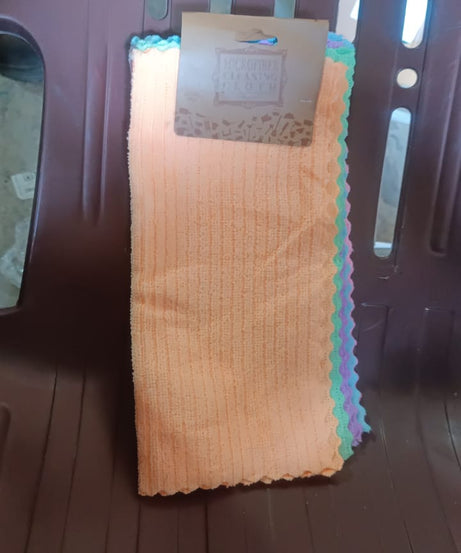 Pack of 5 Microfiber Cleaning Pochha Super Absorbent Microfiber Cleaning Cloth