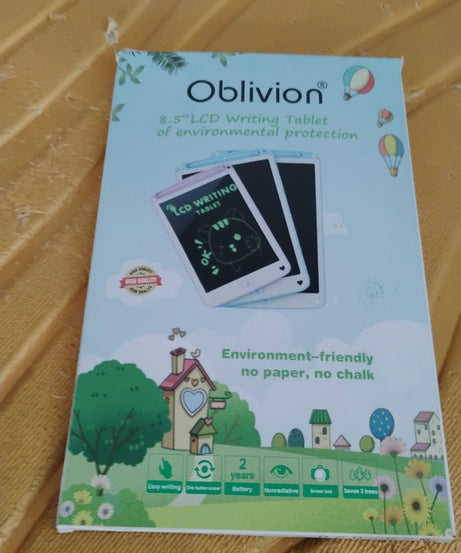 Oblivion LCD Portable Writing Pad / Tablet for Kids - 8.5 Inch
