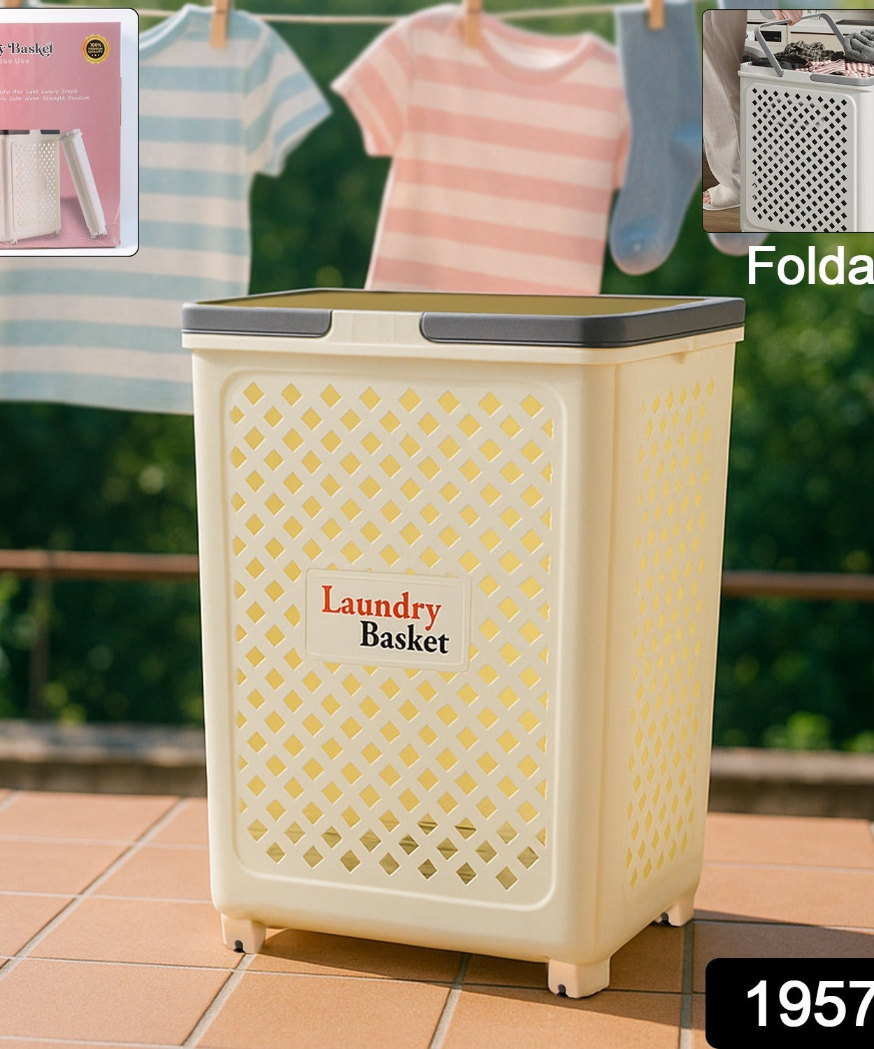 Mobile Laundry Basket
