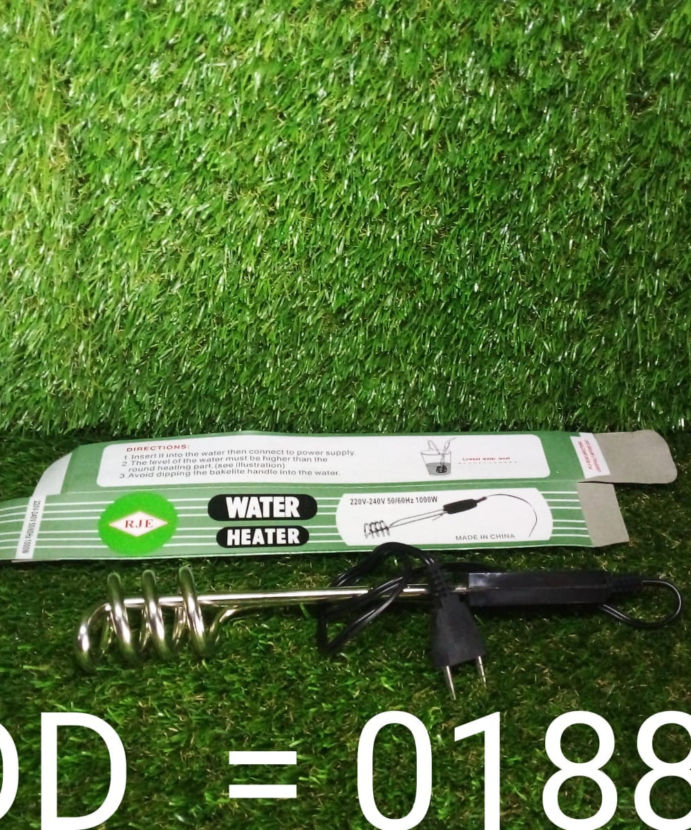 Water immersion heater element, electric