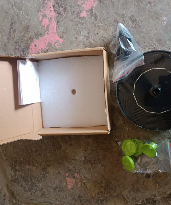 Solar-Powered Garden Fountain Pump 1 Set