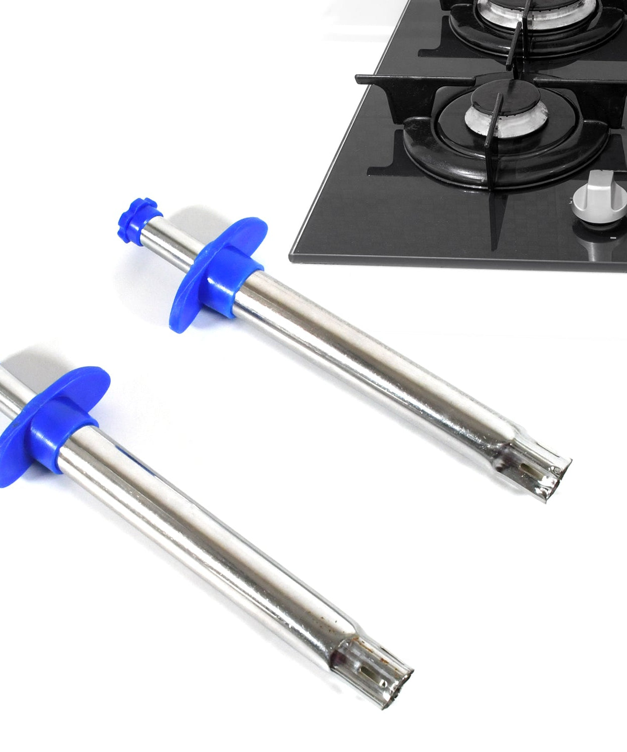 Stainless Steel Gas Lighter Long Lasting Use , Rust Proof, Unbreakable, Gas Lighter Restaurants & Kitchen Use (2 Pc Set)