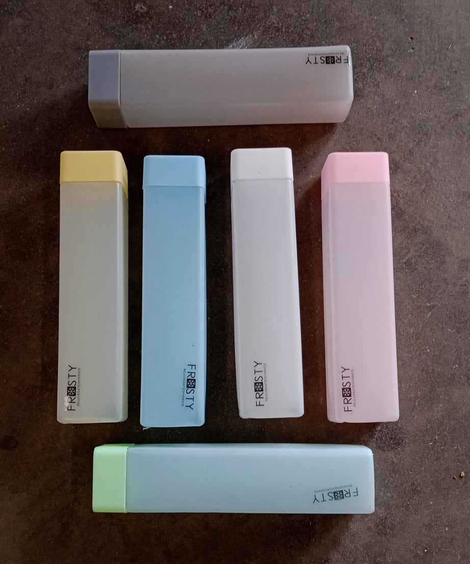 Square Plastic Water Bottle - 1000ml Leakproof BPA-Free Container for Office, Gym & Home (1 pc)