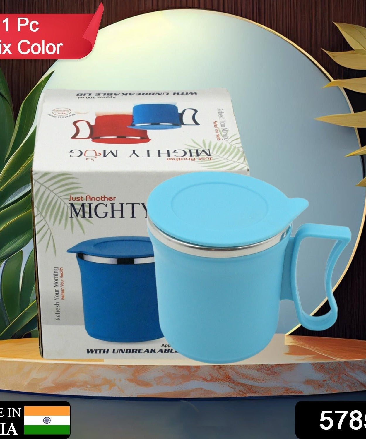 Insulated mug for hot or cold drinks