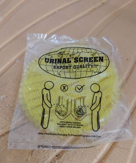 Urinal Screen Deodorizer Mat (2 Pc Set)