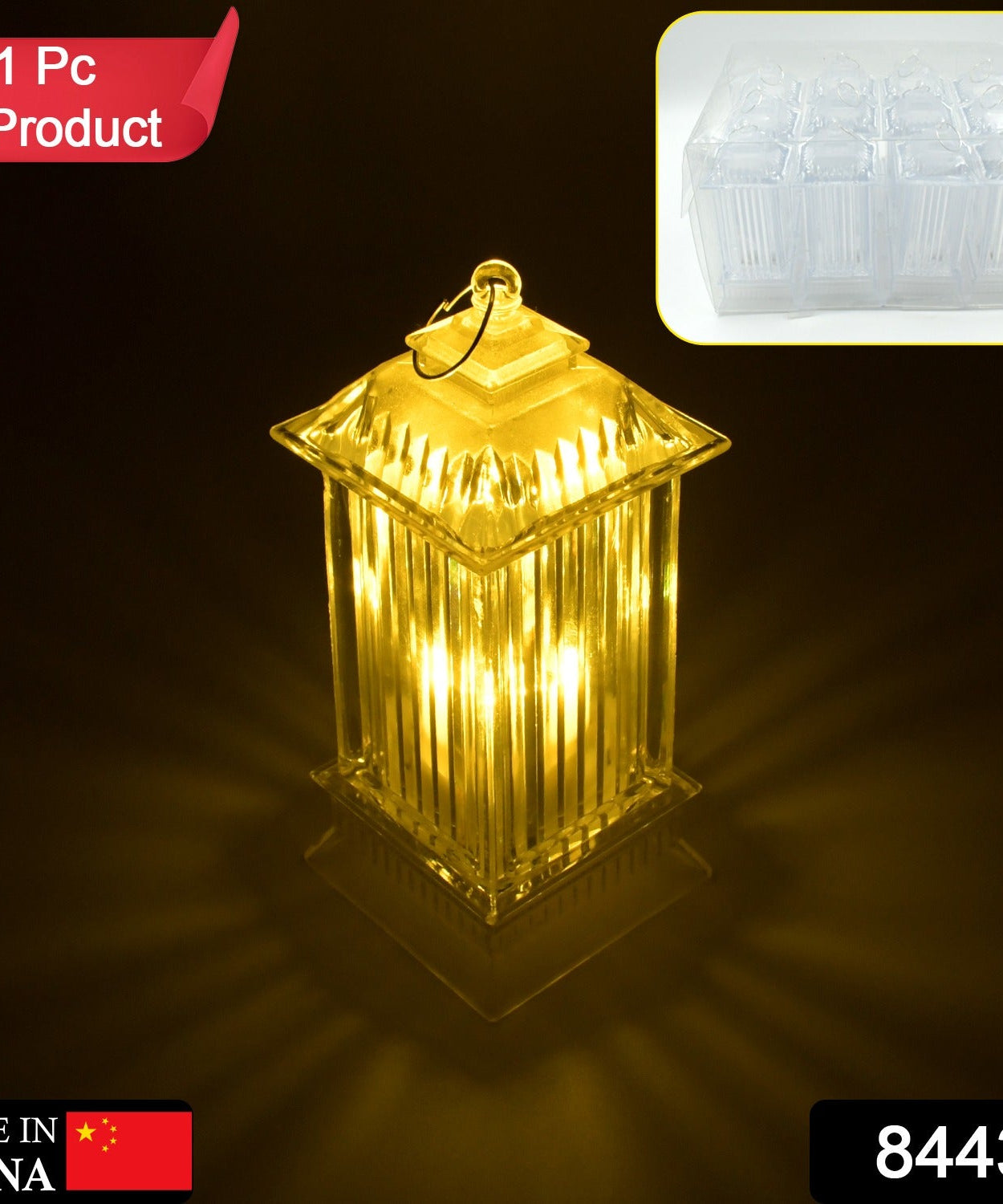 Decorative LED lantern light for holiday parties and home decor