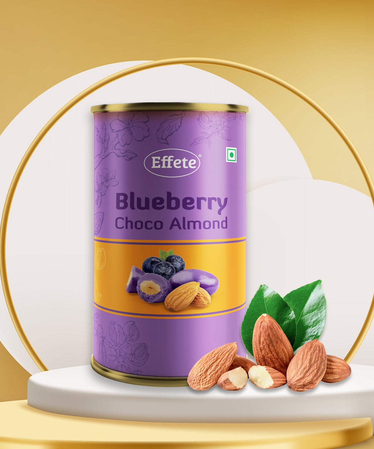 blueberry choco almonds