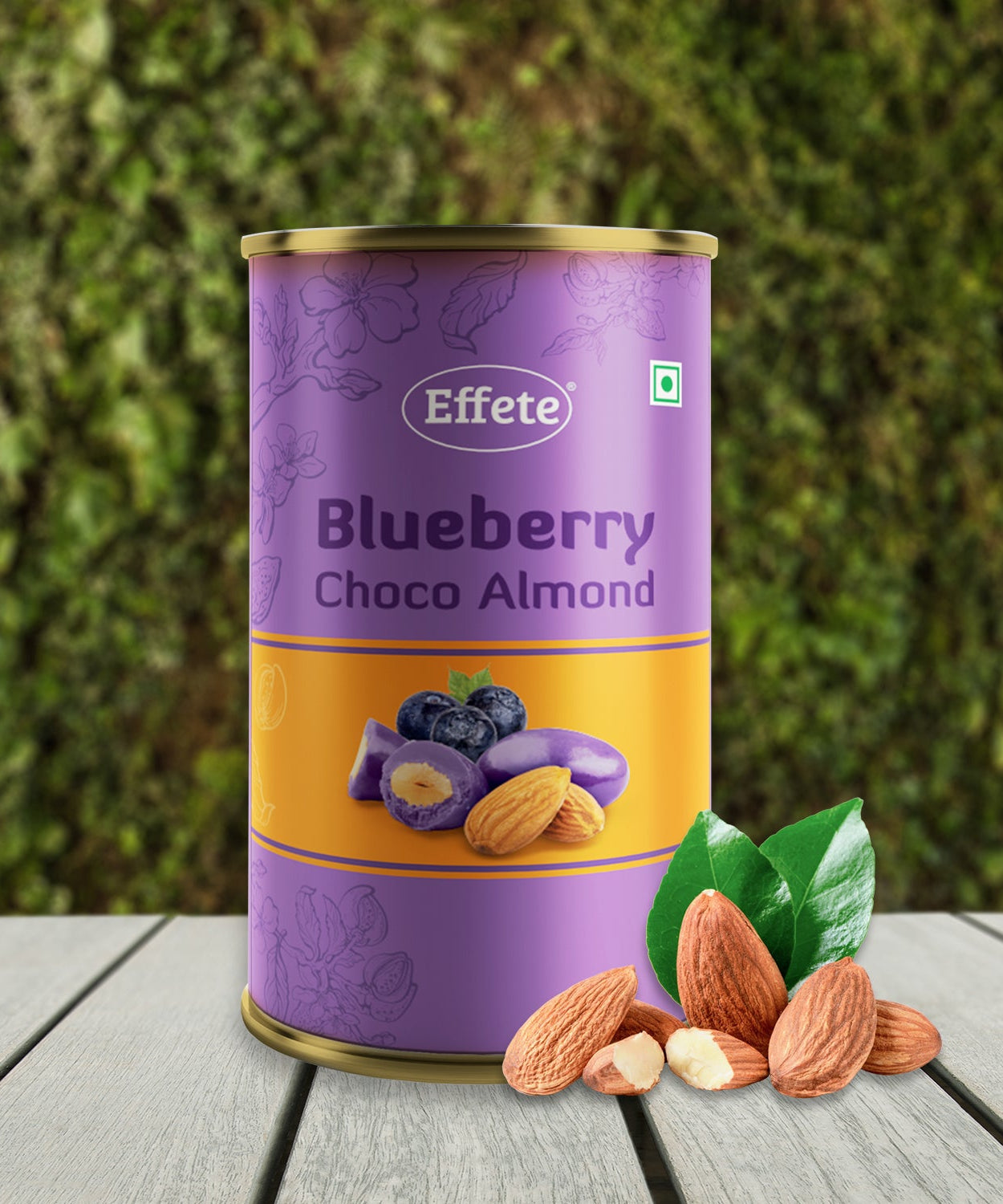 blueberry choco almonds