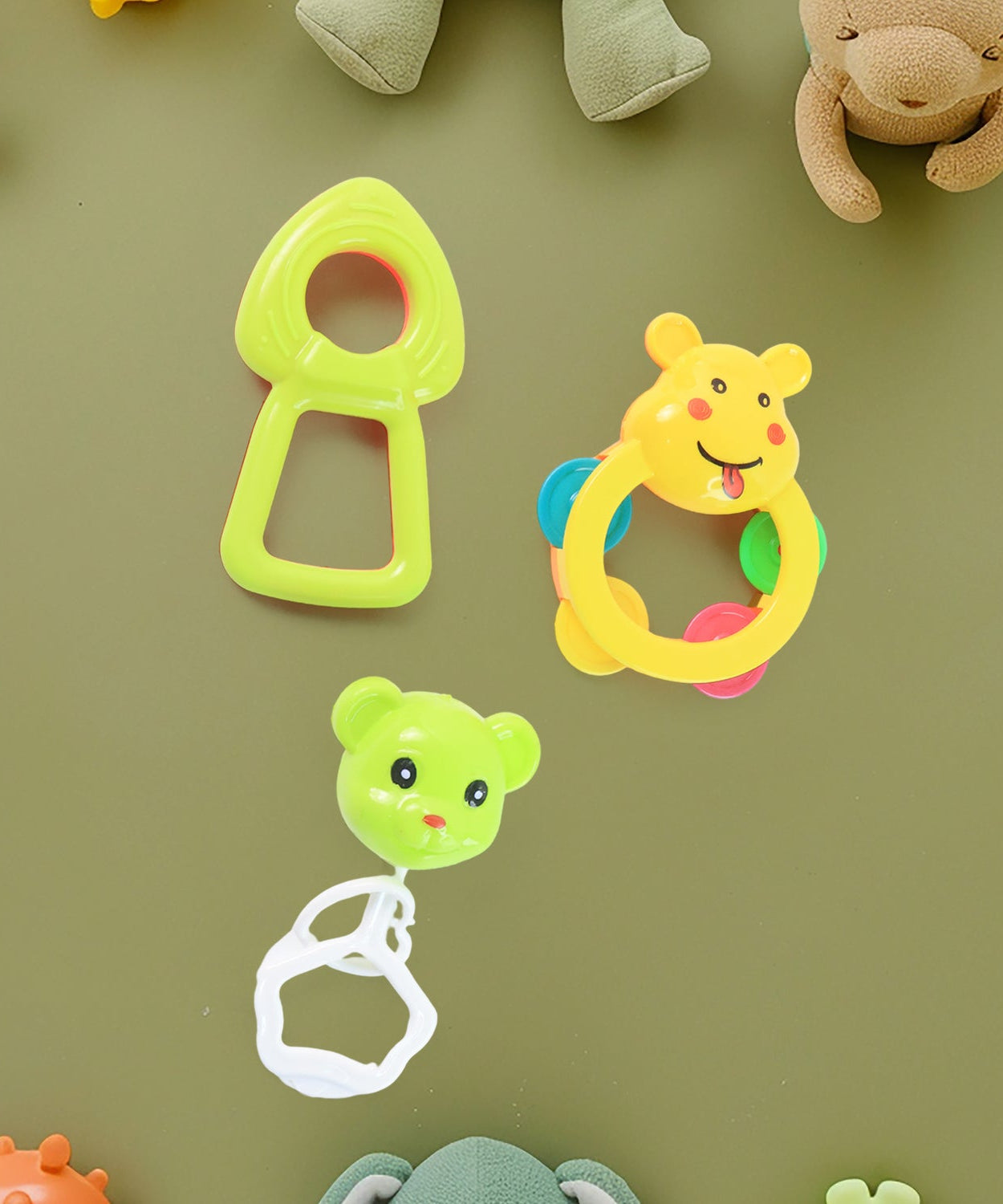 8 Pc Rattle Toy Set