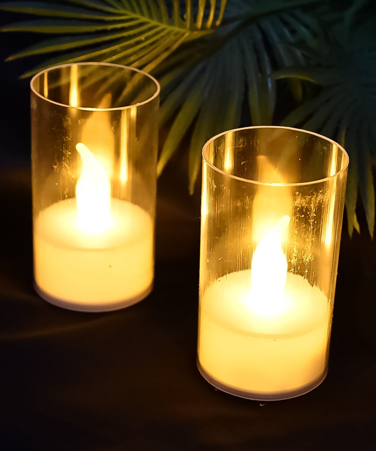 Flickering LED Flameless Candle Set