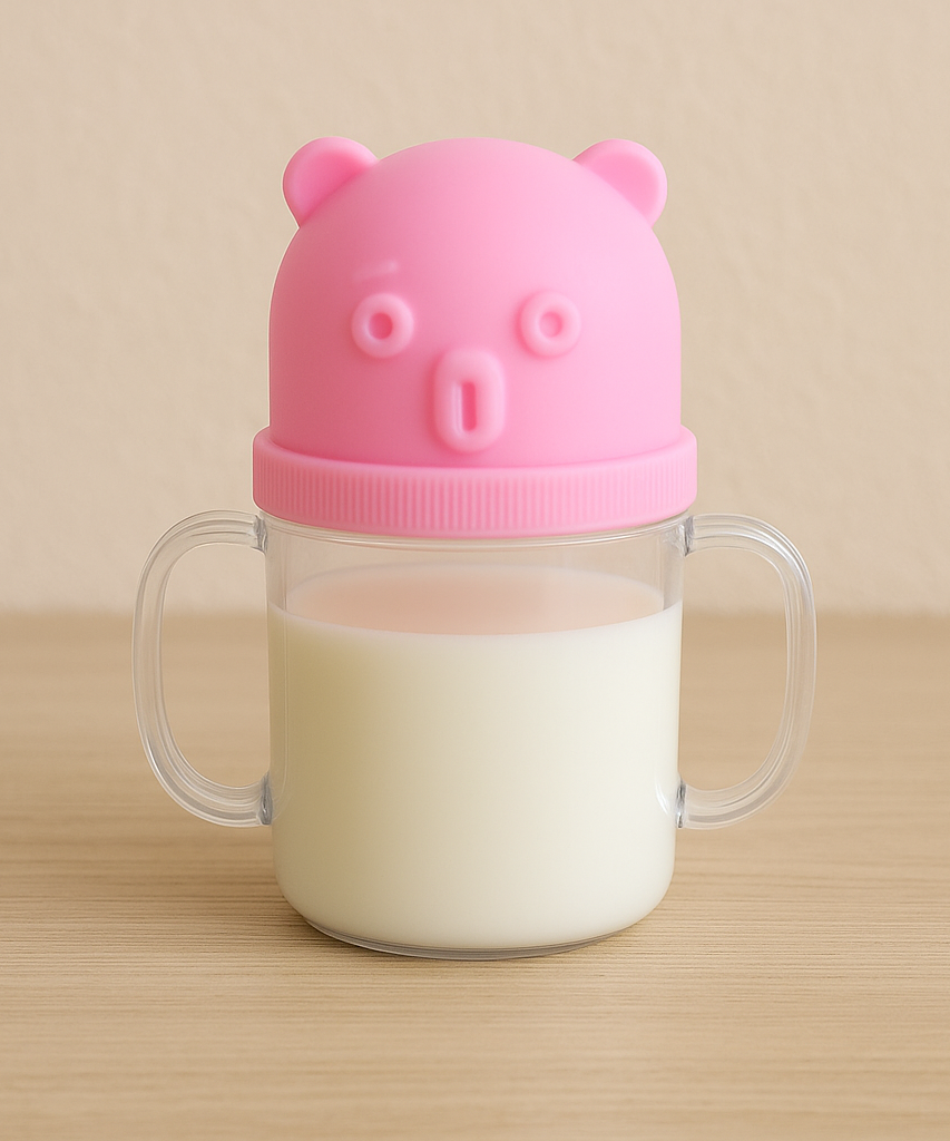 Baby Milk Mug Sippy Cup Baby Mug, Leakproof, Mug For Kids Lightweight, Nursing (250 Ml / 1 Pc)
