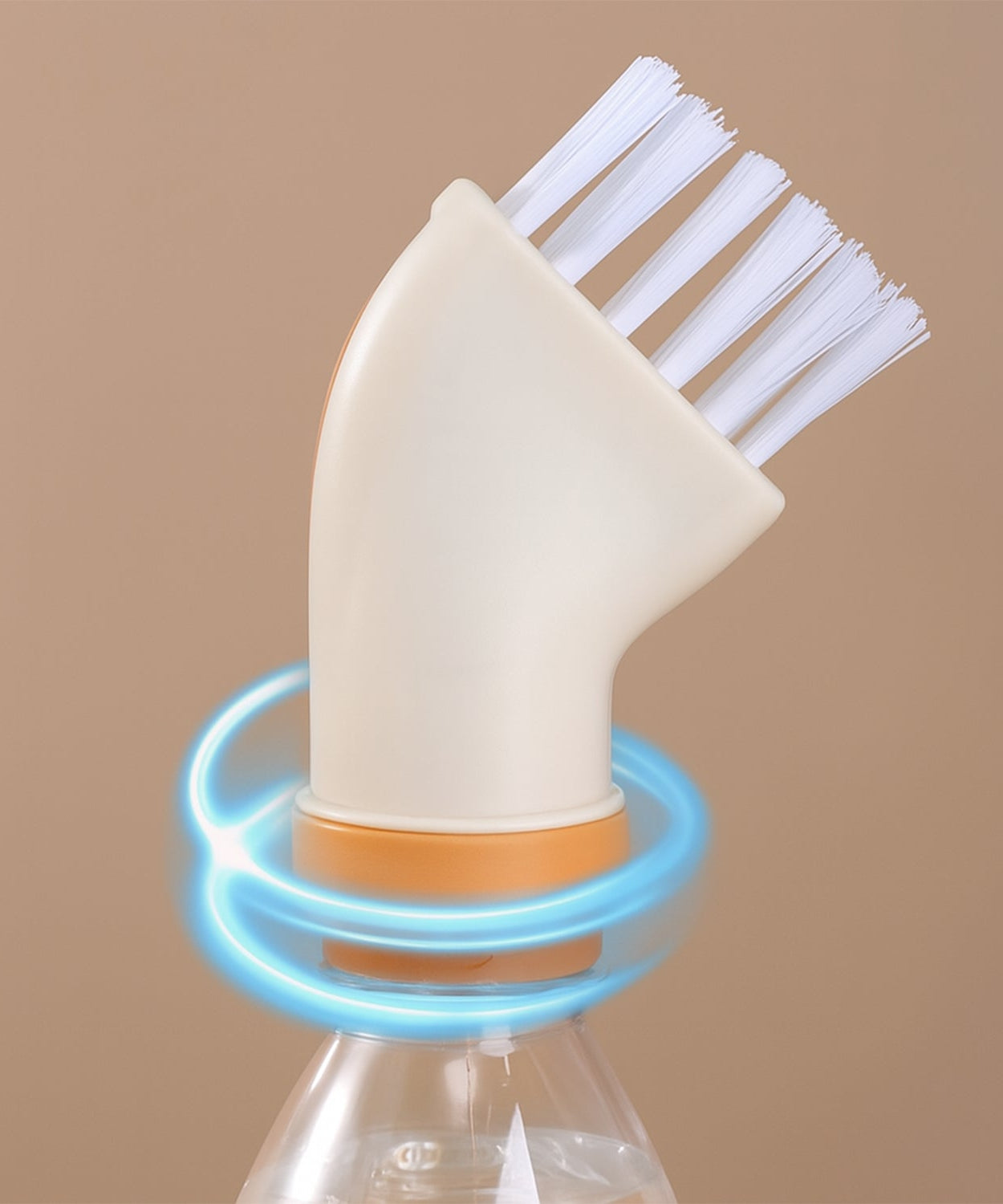 Bottle-Top Cleaning Brush