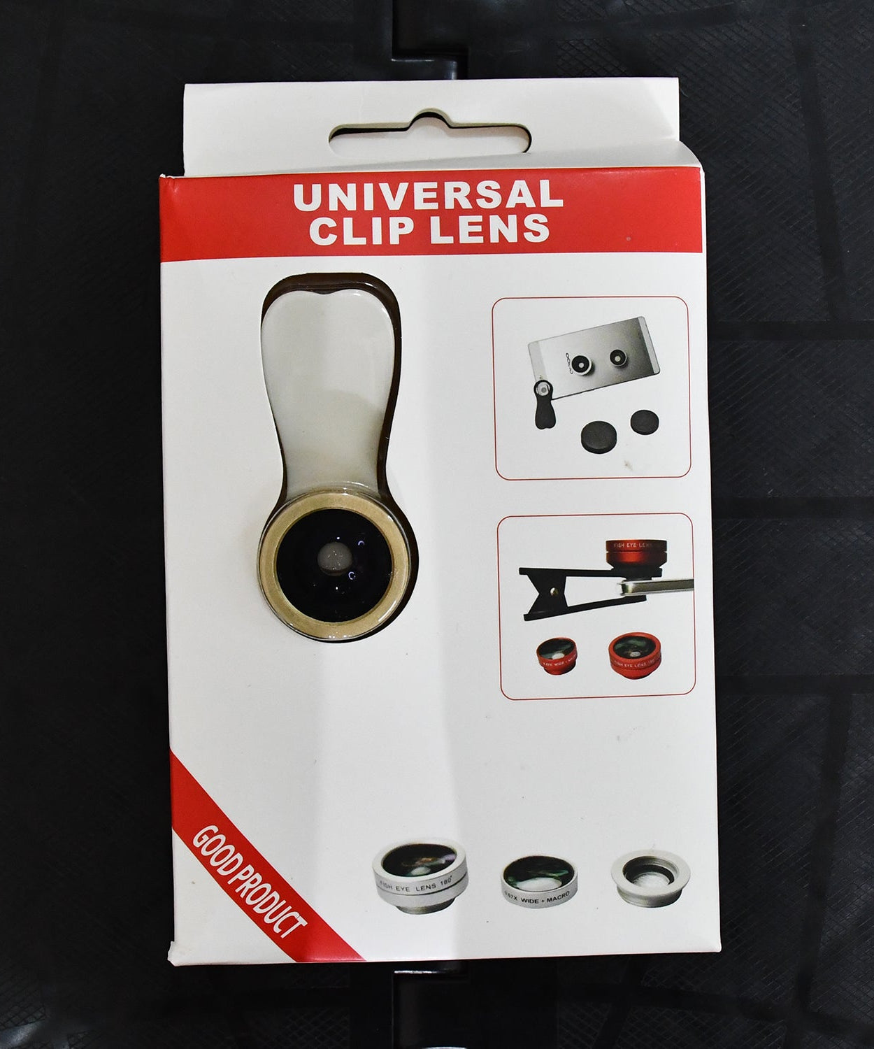Universal Clip-On Mobile Camera Lens Kit (1 Set)