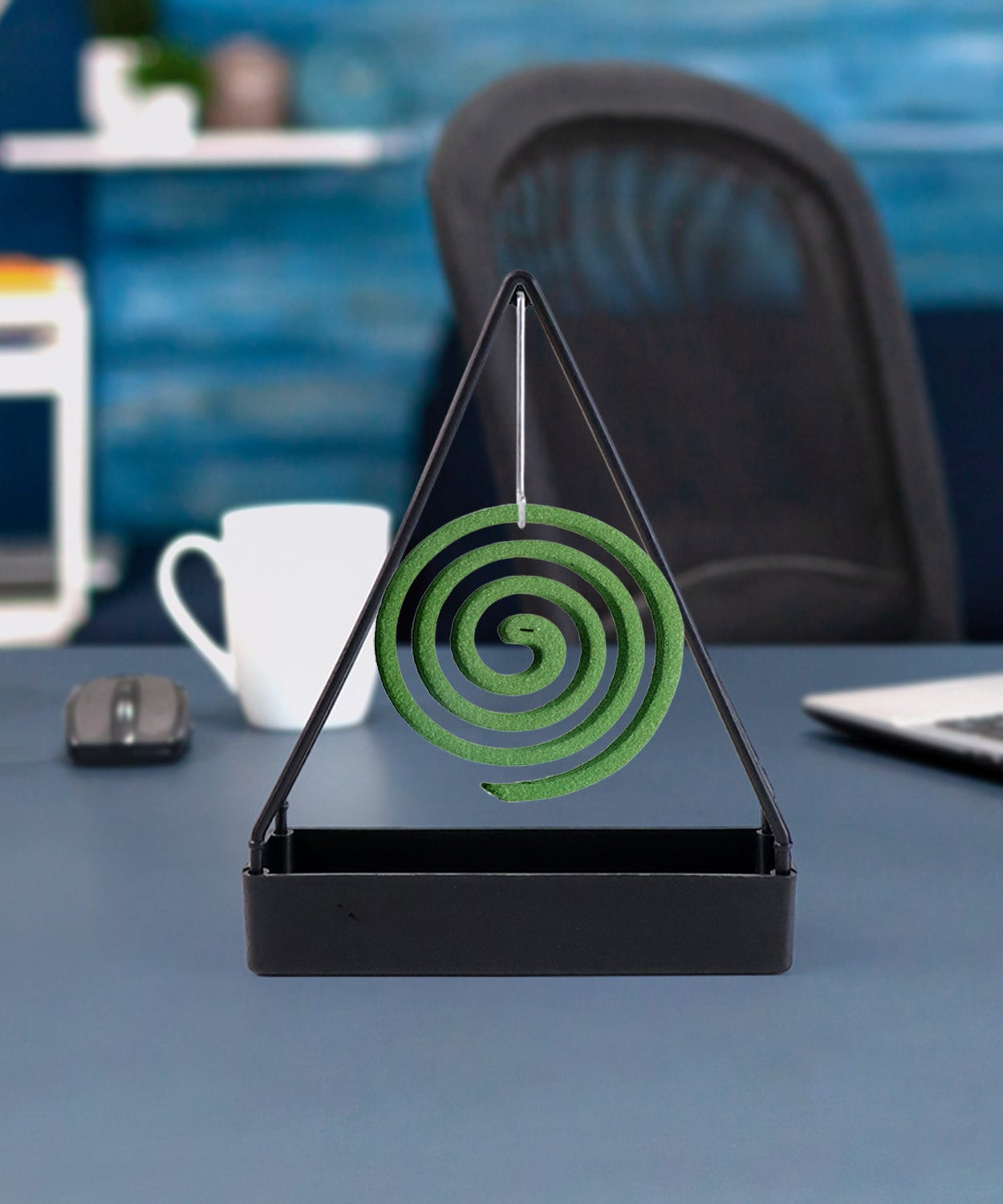 Compact Triangle Mosquito Coil Stand (1 Pc)