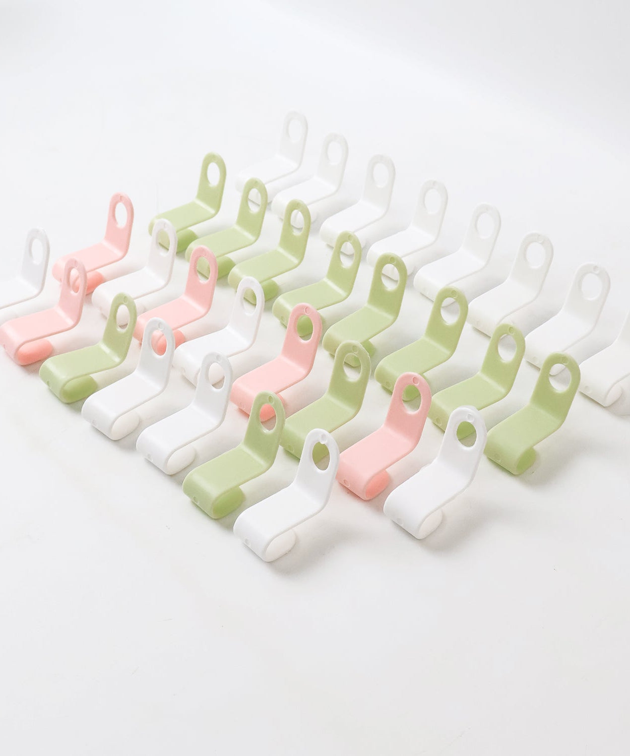 Colorful Clothes Hanger Connector Set