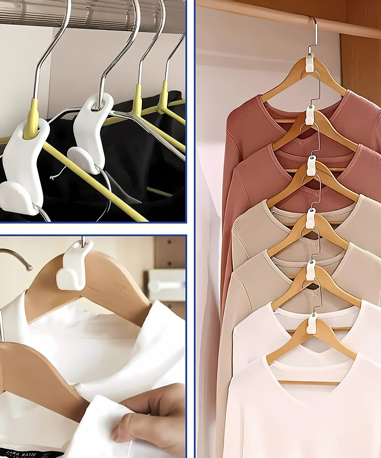 Assorted Color Hanger Connector Clips