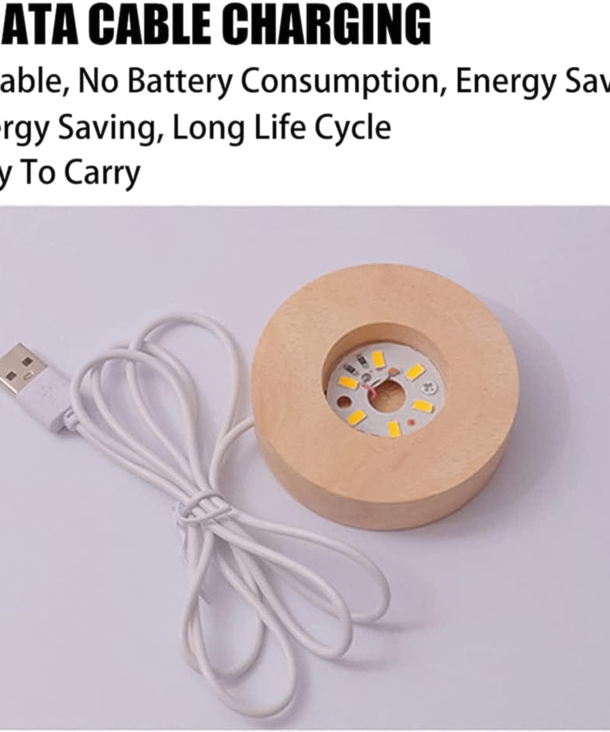 Fish 3D Crystal Ball lamps With Base (1 Pc)