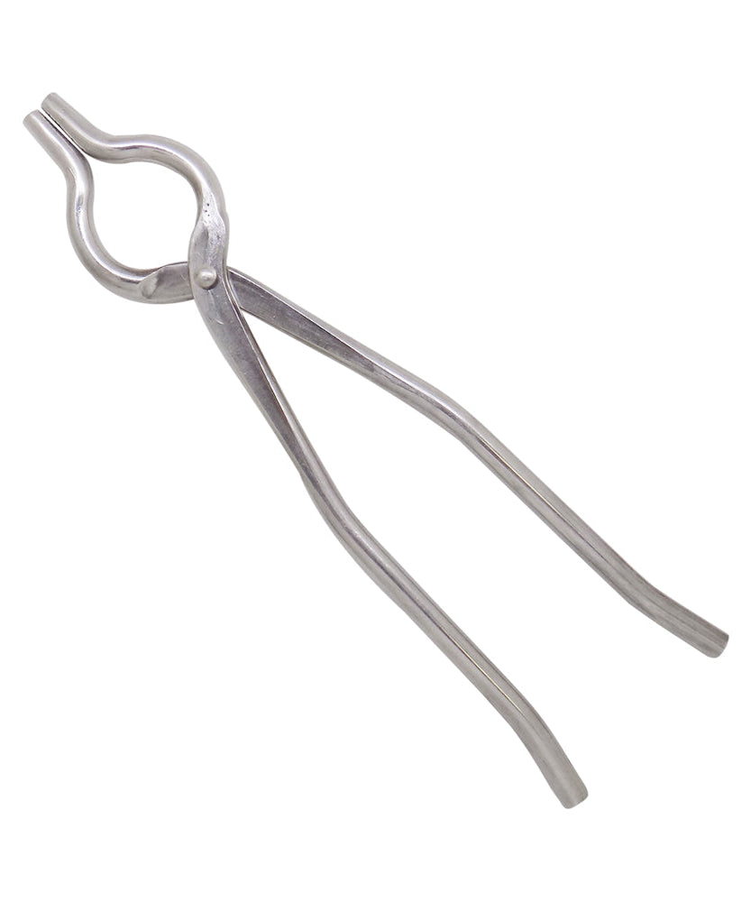 High-quality stainless steel kitchen tongs for cooking.
