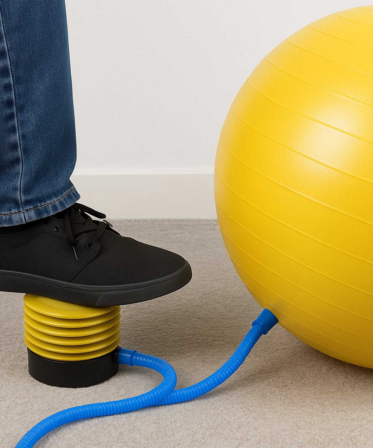 Portable Foot Air Pump with Hose