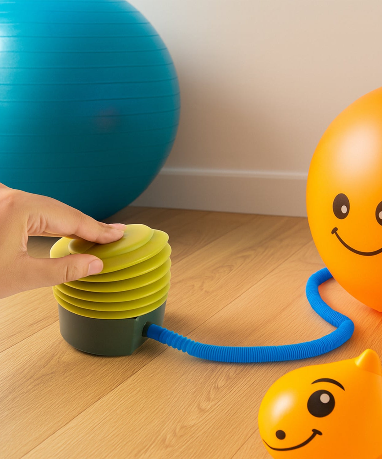 Portable Foot Air Pump with Hose