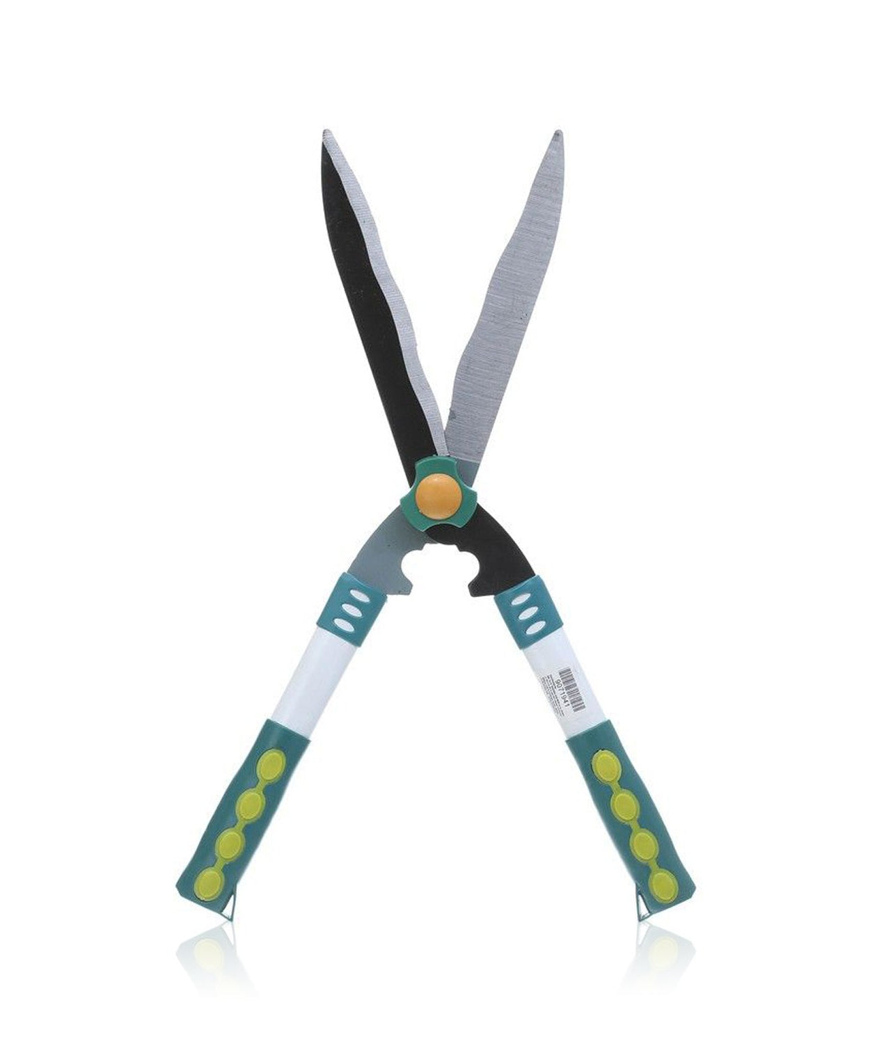 Big scissor for gardening and cutting tasks.