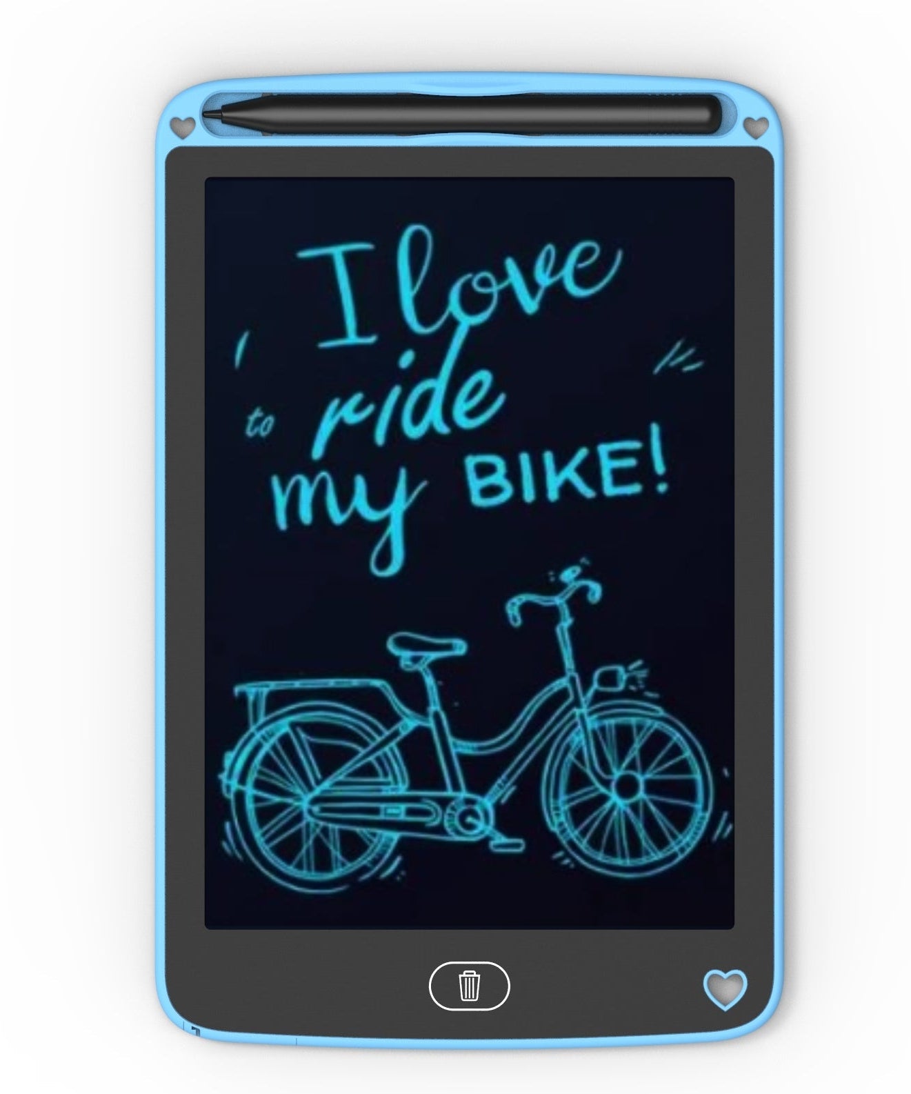 Portable LCD drawing board for children