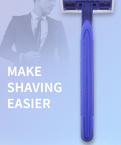 Compact shaving razors for body grooming, pack of 5.