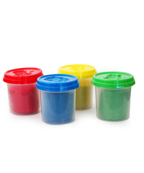 Non-toxic dough clay in 5 colors, 100 grams each, pack of 5
