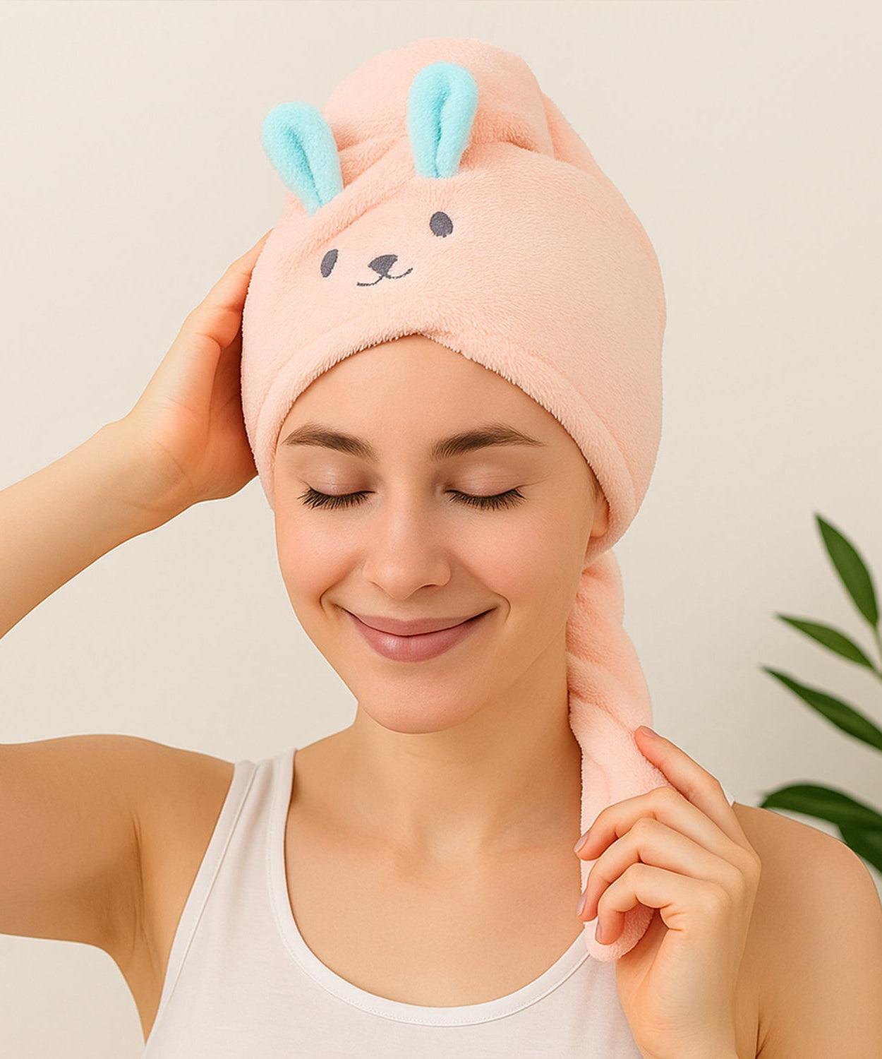 Gentle Care Microfiber Hair Drying Wrap