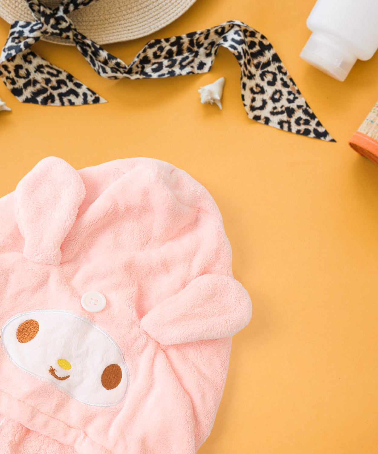 Soft Microfiber Hair Wrap for Fast Drying