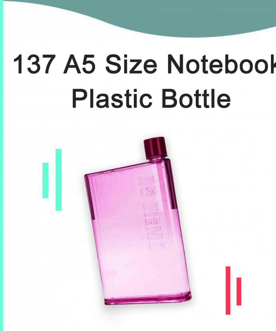 A5 Size Notebook Plastic Bottle (Any Color)