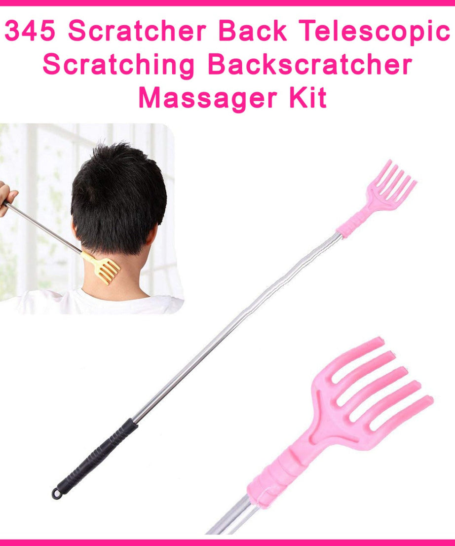 Khujli stick with telescopic handle.