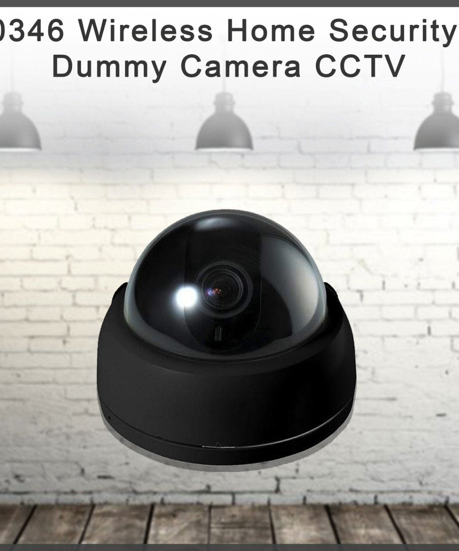Dummy camera installed on a wall for security decoration
