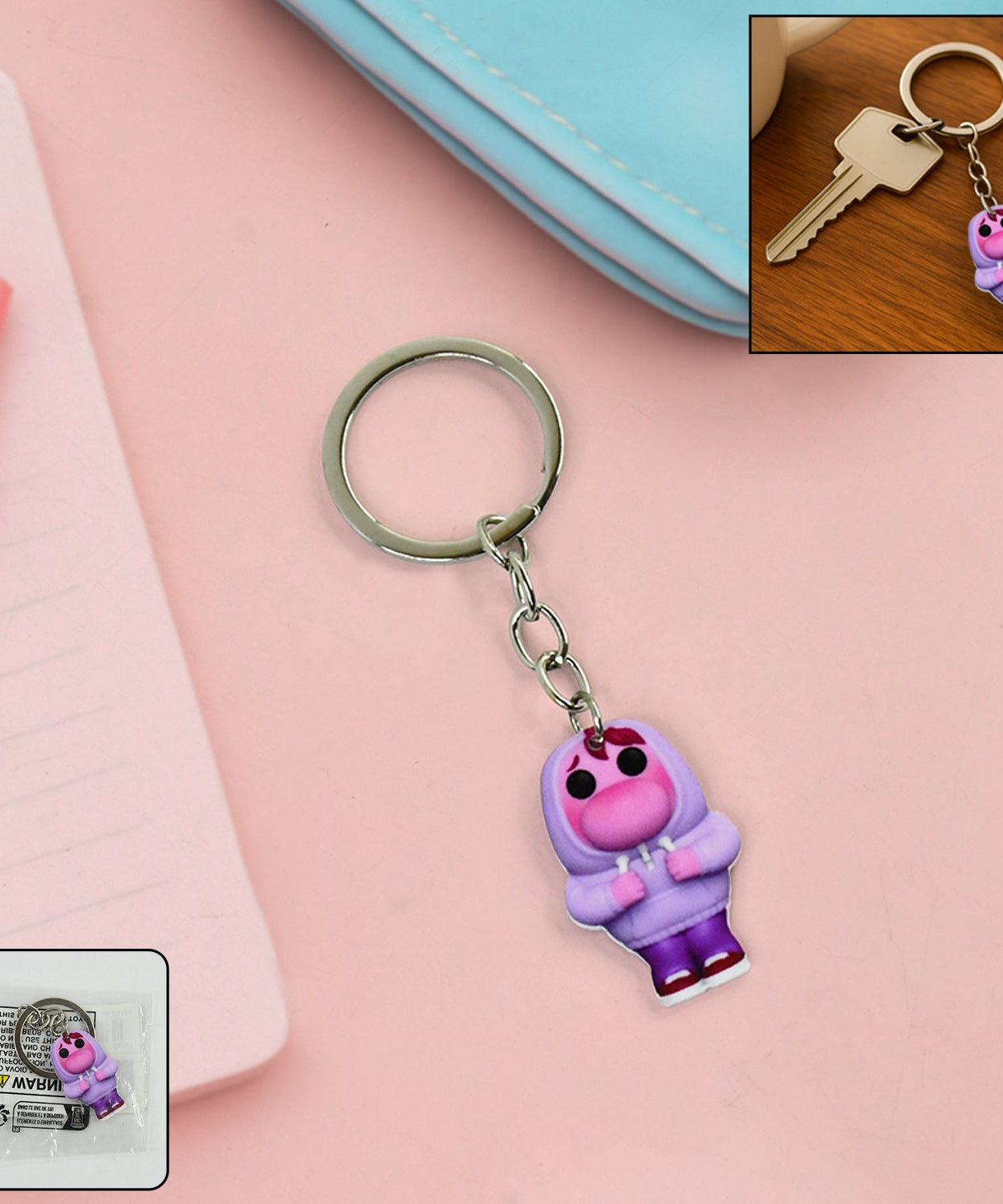 Personalized Anime Style Keychain
