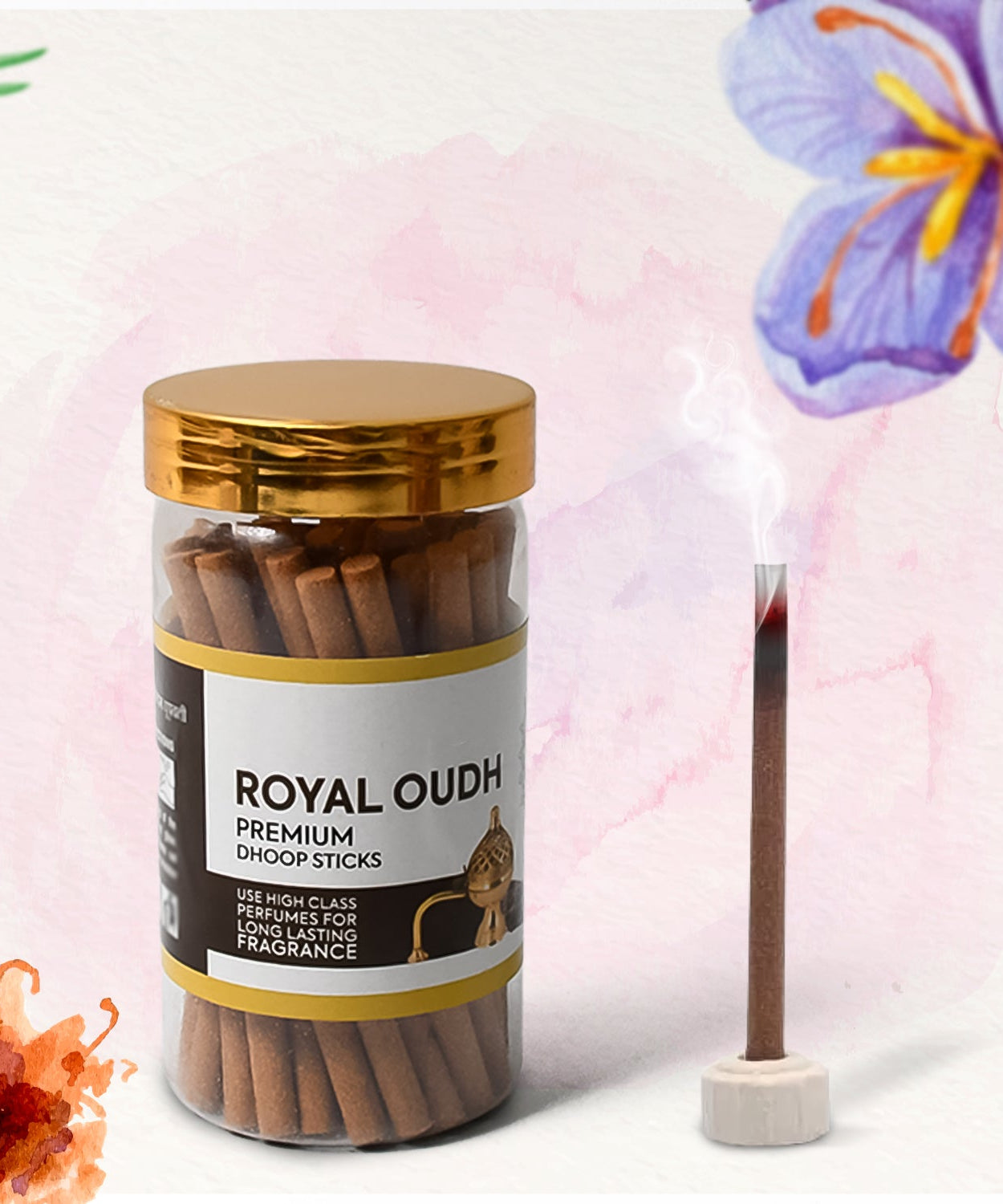 Sticks for Home, Office, Religious Ceremonies, Meditation and Pooja (100 gm/ mix/ 1pc)