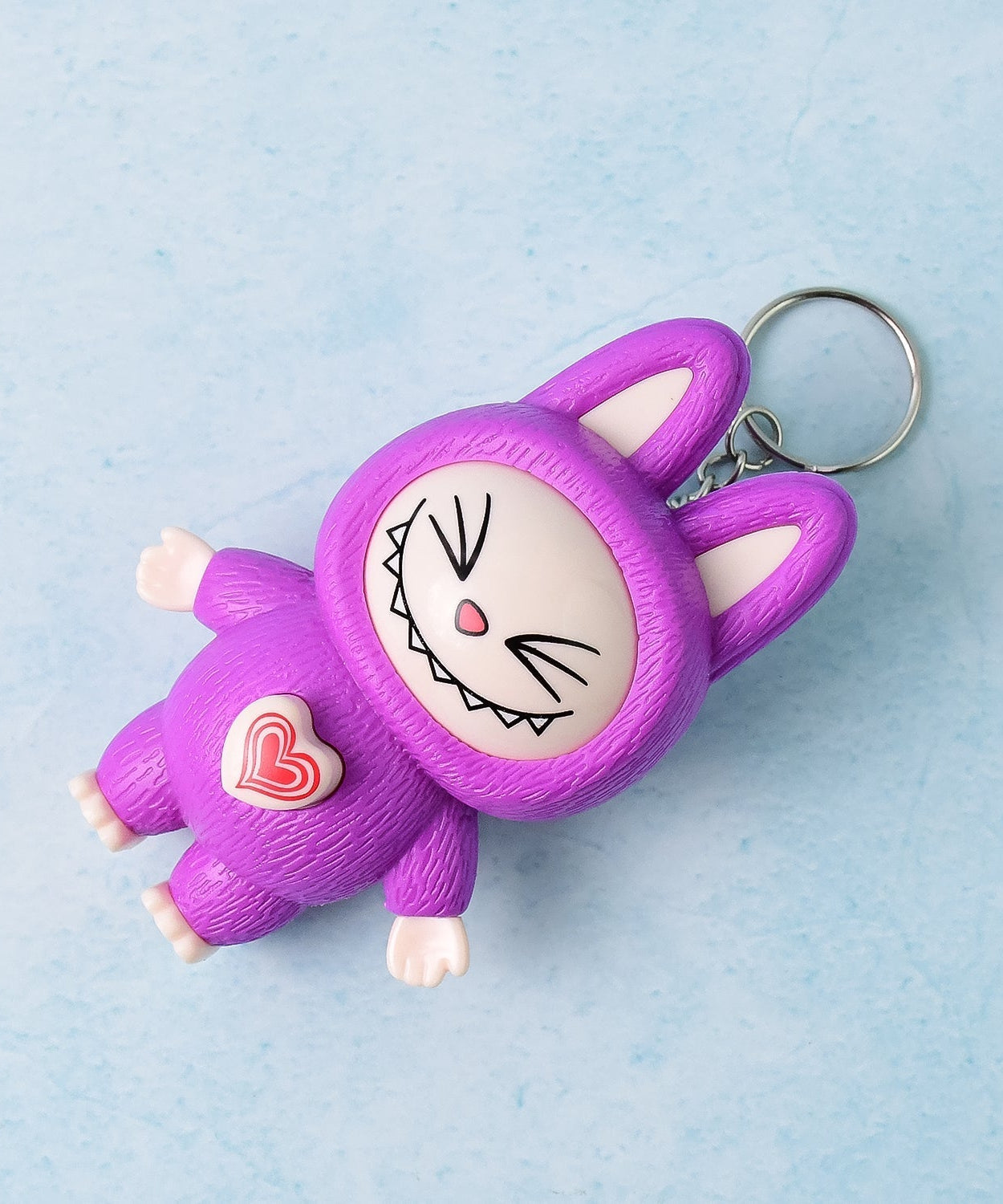Cartoon Character Face Changing Toy With Key Holder, Keychain (1 Pc)