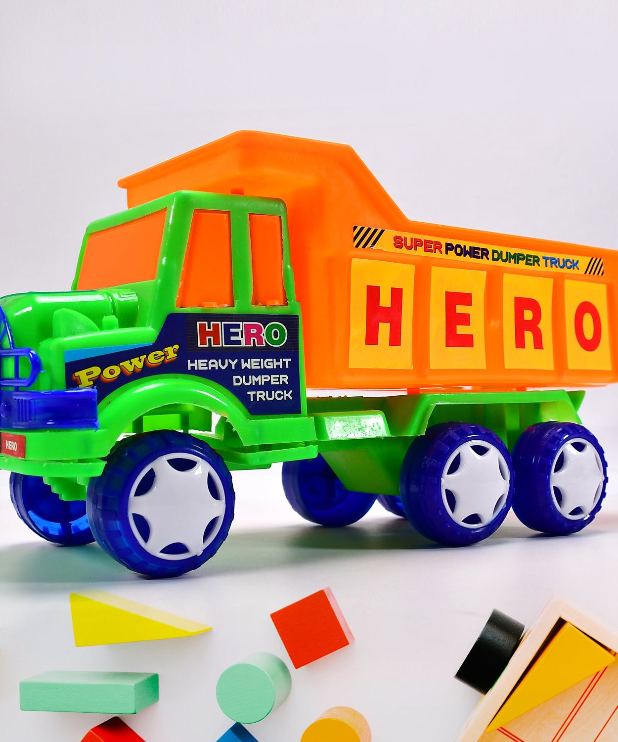 Truck Toy - Jumbo Large Size Plastic Heavy Weight Truck Toy 