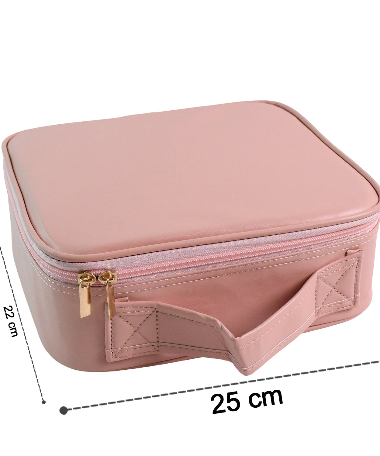 Cosmetic Storage Bag with LED Mirror
