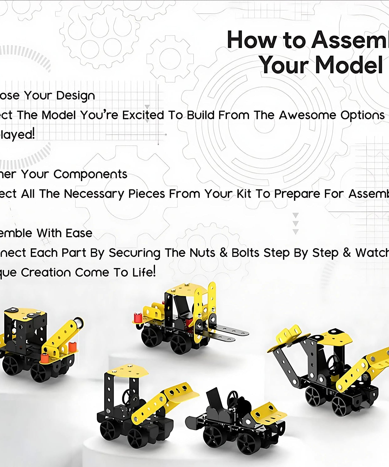 Aditi STEM Educational Mecha Racer DIY Construction Kit